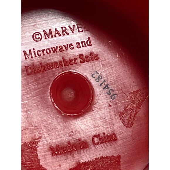 Marvel Spider Man Head Mug With Flip Top Lid Red Blue - Picture 3 of 14